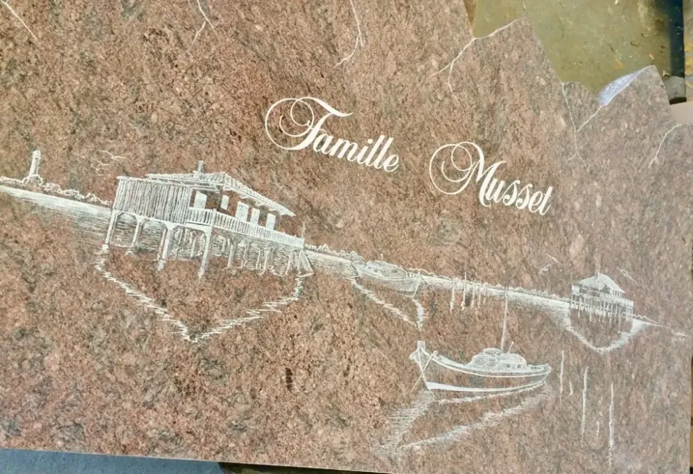 Gravure laser à Andernos-les-Bains