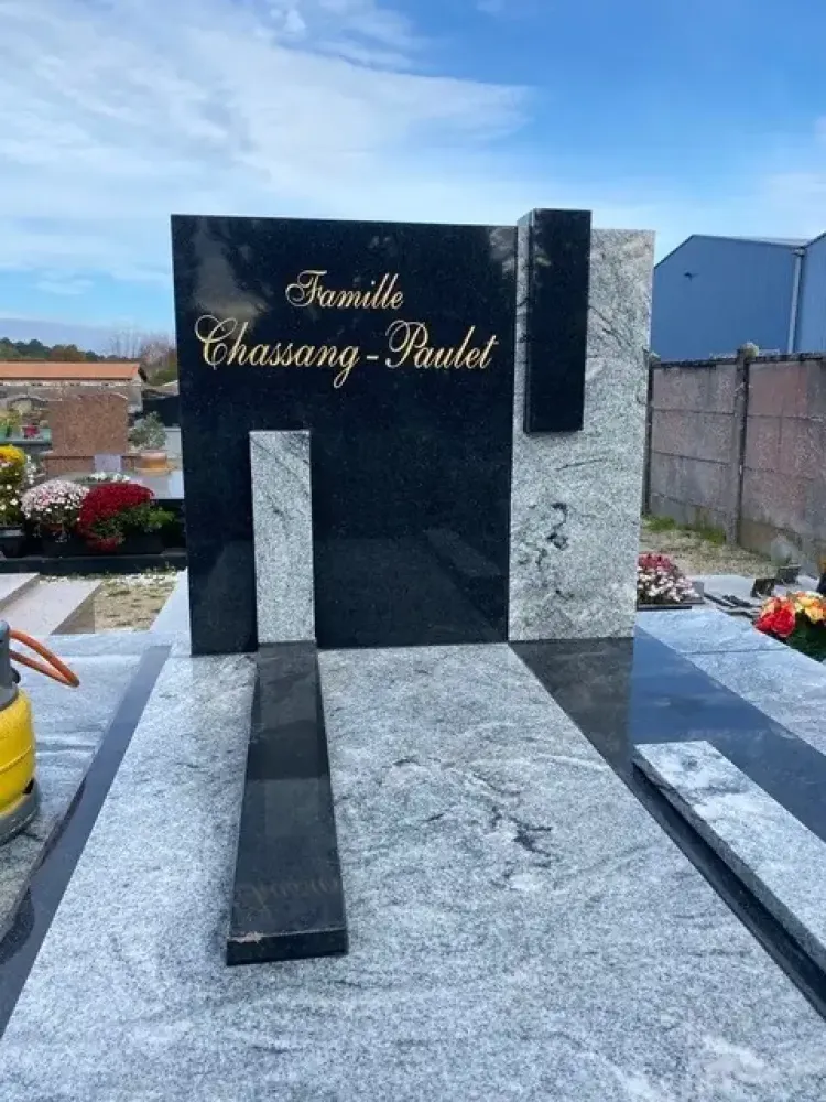 Gravure de pierre tombale